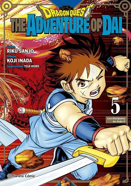 DRAGON QUEST THE ADVENTURE OF DAI # 05 LOS DISCÍPULOS DE AVÁN PARTE 5 | 9788491747109 | KOJI INADA - RIKU SANJO | Universal Cómics