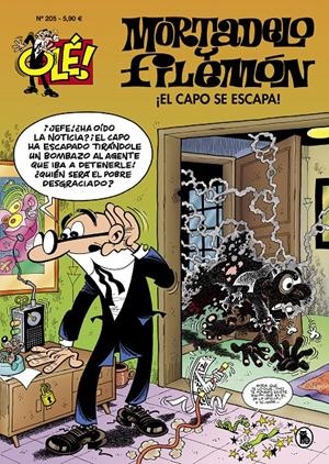 OLÉ MORTADELO # 203 MORTADELO Y FILEMÓN, EL CAPO SE ESCAPA ! | 9788402424778 | FRANCISCO IBÁÑEZ | Universal Cómics