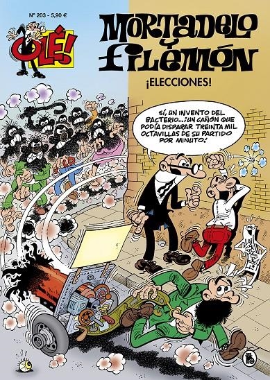 ¡ELECCIONES! (OLÉ! MORTADELO 203) | 9788402425553 | IBÁÑEZ, FRANCISCO | Universal Cómics