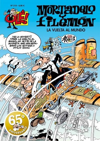 OLE MORTADELO # 219 LA VUELTA AL MUNDO | 9788402428868 | FRANCISCO IBAÑEZ | Universal Cómics