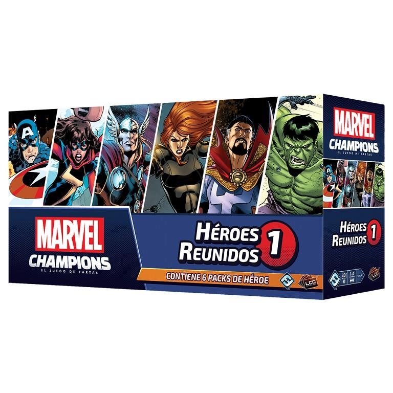 MARVEL CHAMPIONS HEROES REUNIDOS # 01 | 841333121068 | MICHAEL BOGGS - NATE FRENCH - CALEB GRACE | Universal Cómics