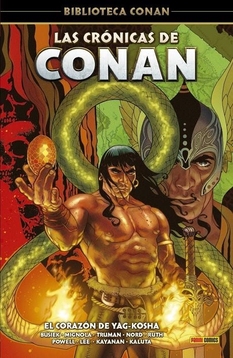 BIBLIOTECA CONAN,  LAS CRÓNICAS DE CONAN # 02 EL CORAZÓN DE YAG-KHOSA | 9788411506748 | TONY HARRIS - MIKE MIGNOLA - KURT BUSIEK - CARY NORD - TIMOTHY TRUMAN - FABIAN NICIEZA | Universal Cómics