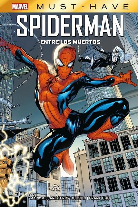 MARVEL MUST-HAVE SPIDERMAN ENTRE LOS MUERTOS NUEVA EDICIÓN | 9788411504294 | FRANK CHO - MARK MILLAR - TERRY DODSON | Universal Cómics