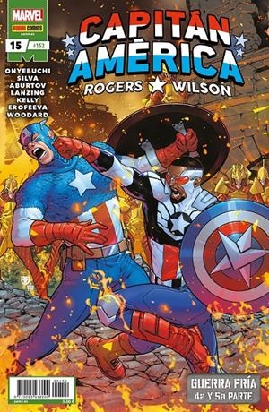 CAPITÁN AMÉRICA VOL 8 # 152 ROGERS / WILSON, CAPITÁN AMÉRICA 15 | 977000543800900152 | R. B. SILVA - TOCHI ONYEBUCHI - COLLIN KELLY - JACKSON LANZING - ALINA EROFEEVA