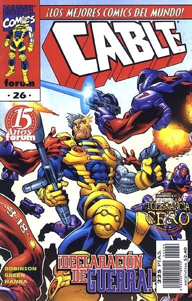 CABLE VOLUMEN II # 26 | 848000218904000026 | JAMES ROBINSON - RANDY GREEN | Universal Cómics