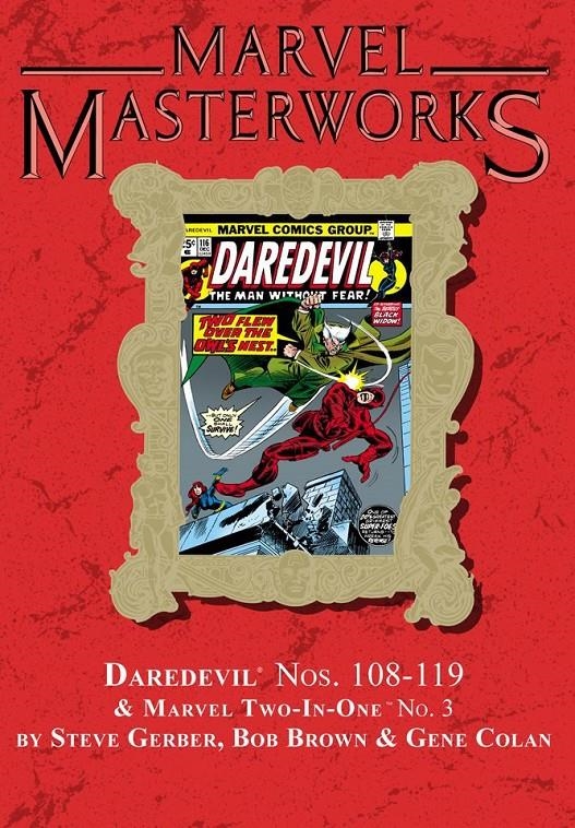 USA MARVEL MASTERWORKS # 242 DAREDEVIL108 TO 119 HC | 978130290459357500 | STEVE GERBER - GERRY CONWAY -  TONY ISABELLA - CHRIS CLAREMONT - GENE COLAN - DON HECK - SAL BUSCEMA | Universal Cómics