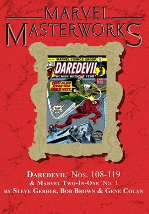 USA MARVEL MASTERWORKS # 242 DAREDEVIL108 TO 119 HC | 978130290459357500 | STEVE GERBER - GERRY CONWAY -  TONY ISABELLA - CHRIS CLAREMONT - GENE COLAN - DON HECK - SAL BUSCEMA