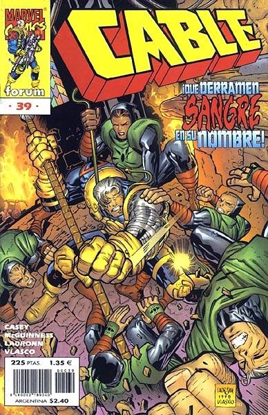 CABLE VOLUMEN II # 39 | 848000218904000039 | JOE CASEY - JOSE OMAR LADRONN | Universal Cómics