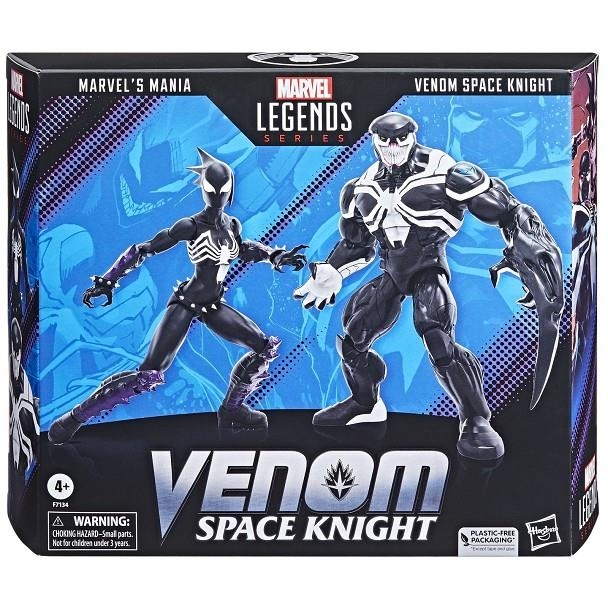 MANIA & VENOM SPACE KNIGHT SET 2 FIG. 15 CM MARVEL LEGEND SERIES | 5010994180881 | Universal Cómics