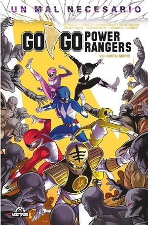 GO GO POWER RANGERS # 07 | 9788418955907 | RYAN PARROTT - SINA GRACE - DANIELE DI NICUOLO - MOISÉS HIDALGO - FRANCESCO MORTARINO - DAN MORA | Universal Cómics