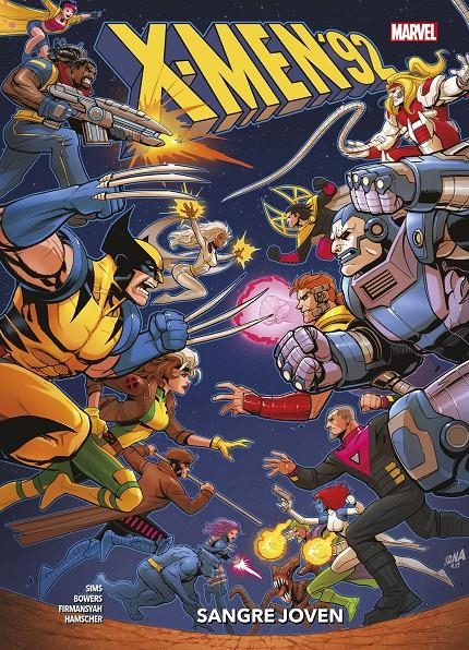 X-MEN '92 # 01 SANGRE JOVEN | 9788411506267 | CHRIS SIMS - CHAD BOWERS - SCOTT KOBLISH | Universal Cómics