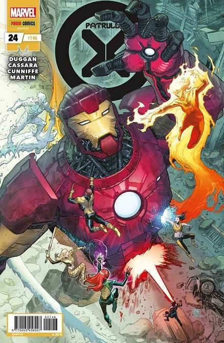 LA IMPOSIBLE PATRULLA-X # 146 X-MEN NUEVA ETAPA 24 | 977000545800700146 | JOSHUA CASSARA- GERRY DUGGAN | Universal Cómics