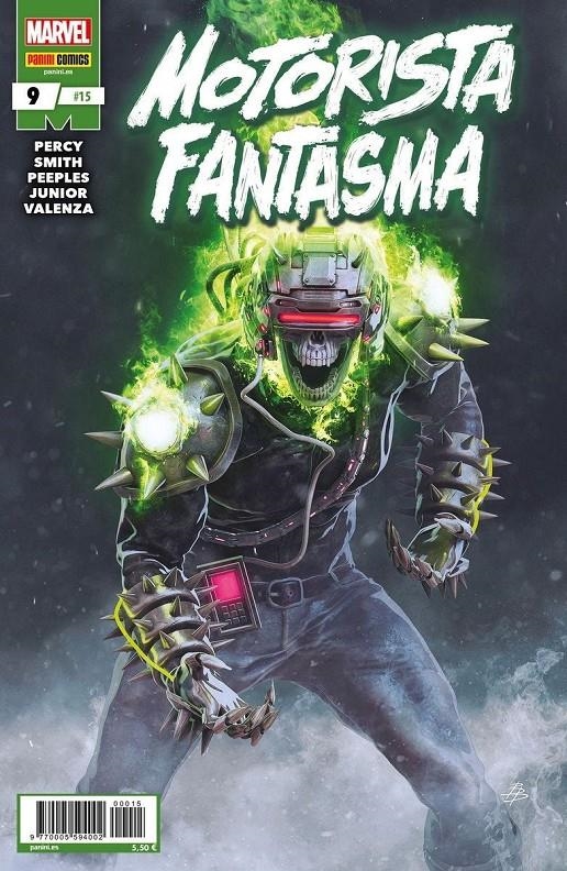 MOTORISTA FANTASMA # 15 NUEVA ETAPA 09 | 977000559400200015 | CORY SMITH - BENJAMIN PERCY - BRENT PEEPLES | Universal Cómics