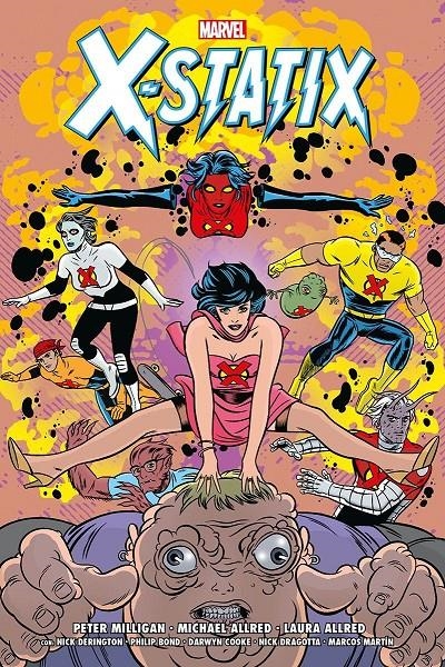 X-STATIX MARVEL ÓMNIBUS # 02 | 9788411507875 | PETER MILLIGAN  -  MIKE ALLRED - LAURA ALLRED - DARWYN COOKE - MARCOS MARTÍN - NICK DERINGTON | Universal Cómics