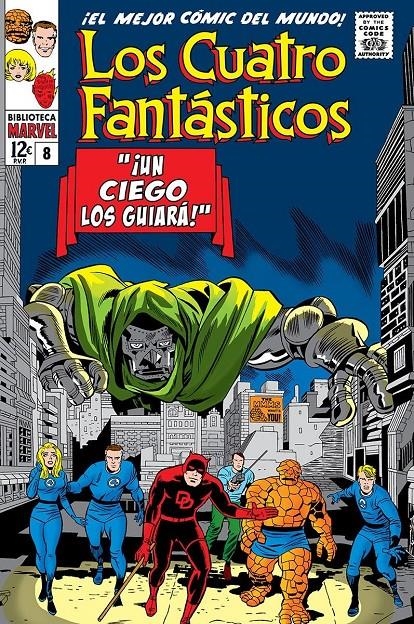 BIBLIOTECA MARVEL LOS 4 FANTÁSTICOS # 08 DE 1965 | 9788411507523 | STAN LEE - JACK KIRBY - OTROS | Universal Cómics