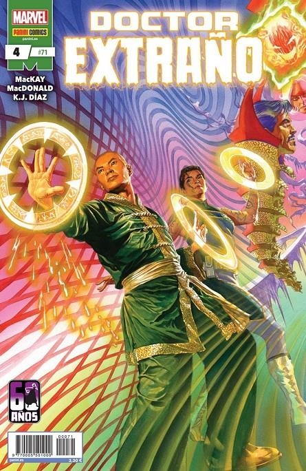 DOCTOR EXTRAÑO # 71 DOCTOR EXTRAÑO 04 | 977000550100000071 | JED MACKAY - ANDY MACDONALD | Universal Cómics