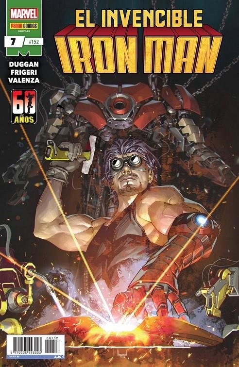 INVENCIBLE IRON MAN VOL 2 # 152 EL INVENCIBLE IRON MAN 7 | 977000544300300152 | JUAN FRIGERI - GERRY DUGGANN | Universal Cómics