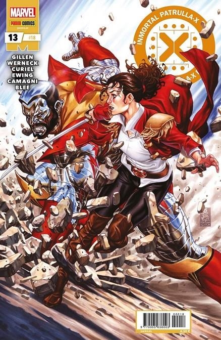 INMORTAL PATRULLA-X # 18 PATRULLA-X 13 | 977000563800300018 | JACOPO CAMAGNI - AL EWING - KIERON GILLEN - LUCAS WERNECK | Universal Cómics