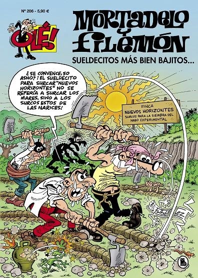 OLÉ MORTADELO # 206 SUELDECITOS MAS BIEN BAJITOS… | 9788402424747 | FRANCISCO IBÁÑEZ | Universal Cómics