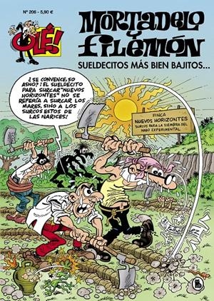 OLÉ MORTADELO # 206 SUELDECITOS MAS BIEN BAJITOS… | 9788402424747 | FRANCISCO IBÁÑEZ | Universal Cómics