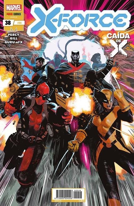 X-FORCE # 44 NUEVA X-FORCE 38 | 977000555400600044 |  ROBERT GILL - BENJAMIN PERCY | Universal Cómics