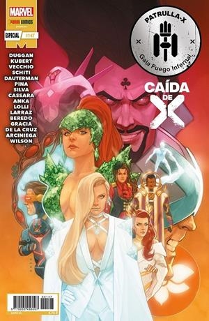 LA IMPOSIBLE PATRULLA-X # 147 GALA FUEGO INFERNAL 2023 | 977000545800700147 | ADAM KUBERT - KRIS ANKA - PEPE LARRAZ - RUSSELL DAUTERMAN - R. B. SILVA - LUCIANO VECCHIO