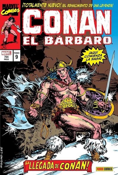 CONAN EL BÁRBARO MARVEL ÓMNIBUS # 09 ¡LA LLEGADA DE CONAN! | 9788411508476 | GARY KWAPISZ - FRANK SPRINGER - MICHAEL HIGGINS - CHARLES SANTINO - GEOFF SENIOR - JUSTIN ARTHUR | Universal Cómics