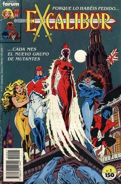 EXCALIBUR VOLUMEN I # 01 | 978843951180900001 | CHRIS CLAREMONT  -  ALAN DAVIS - PAUL NEARY