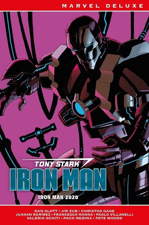 MARVEL DELUXE TONY STARK, IRON MAN # 02 IRON MAN 2020 | 9788411508438 | JIM ZUB - PACO MEDINA - DAN SLOTT - JUANAN RAMÍREZ - CHRISTOS N. GAGE - VALERIO SCHITI | Universal Cómics