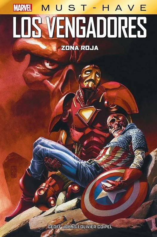 MARVEL MUST-HAVE LOS VENGADORES, ZONA ROJA | 9788411506007 | GEOFF JOHNS - OLIVIER COIPEL