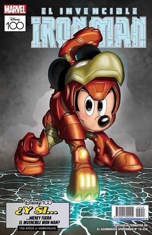 SPIDERMAN VOL 2 # 228 EL ASOMBROSO SPIDERMAN 19 PORTADA ALTERNATIVA DISNEY 100 - EL INVENCIBLE IRON MAN | 977000139000400228 | ZEB WELLS - ED MCGUINNESS | Universal Cómics