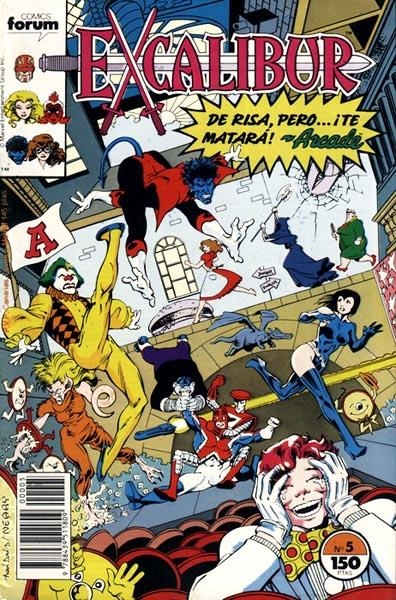 EXCALIBUR VOLUMEN I # 05 | 978843951180900005 | CHRIS CLAREMONT  -  ALAN DAVIS - PAUL NEARY