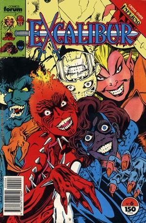 EXCALIBUR VOLUMEN I # 06 | 978843951180900006 | CHRIS CLAREMONT  -  ALAN DAVIS - PAUL NEARY | Universal Cómics