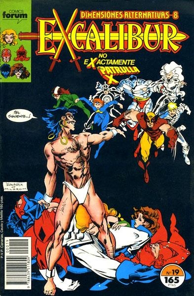 EXCALIBUR VOLUMEN I # 19 | 978843951180900019 | CHRIS CLAREMONT  -  RICK LEONARDI - TERRY AUSTIN