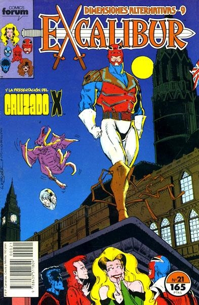 EXCALIBUR VOLUMEN I # 21 | 978843951180900021 | CHRIS CLAREMONT  -  CHRIS WOZNIAK - AL MILGROM | Universal Cómics