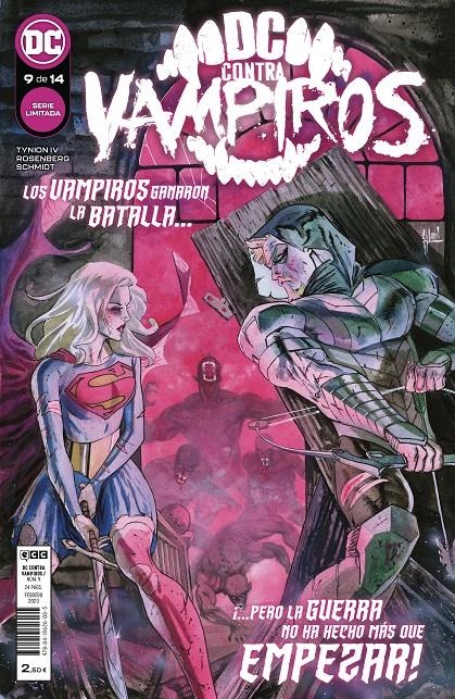 2AMA DC CONTRA VAMPIROS # 09 | 9999900092486 | DANIELE DI NICUOLO - JAMES TYNION IV - MATTHEW ROSENBERG - OTTO SCHMIDT - SIMONE DI MEO | Universal Cómics