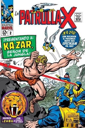 BIBLIOTECA MARVEL LA PATRULLA-X # 02 DE 1964 A 1965 | 9788411509381 | STAN LEE - JACK KIRBY - OTROS | Universal Cómics