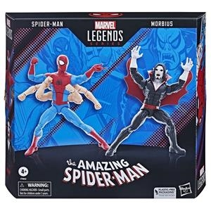 SPIDER-MAN VS MORBIUS SET 2 FIG. 15 CM THE AMAZING SPIDERMAN MARVEL LEGENDS SERIES | 5010996145994