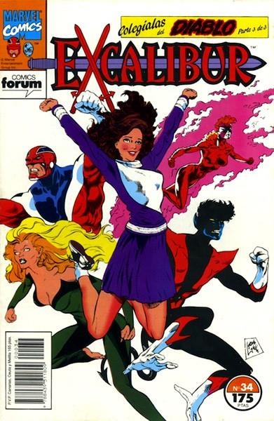 EXCALIBUR VOLUMEN I # 34 | 978843951180900034 | CHRIS CLAREMONT  - RON WAGNER - JOHN WILCOX