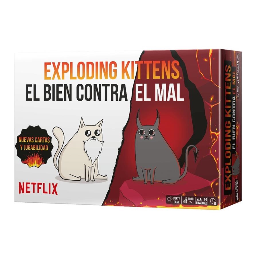 EXPLODING KITTENS EL BIEN CONTRA EL MAL | 810083044699 | MATHEW INMAN - SHANE SMALL - ELAN LEE