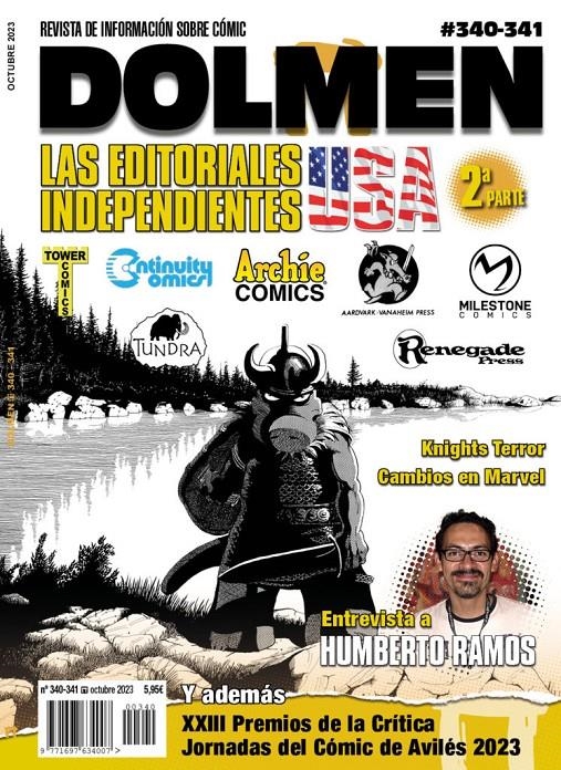 DOLMEN # 340-341 LAS EDITORIALES INDEPENDIENTES USA 2ª PARTE | 977169763400700340 | VARIOS AUTORES