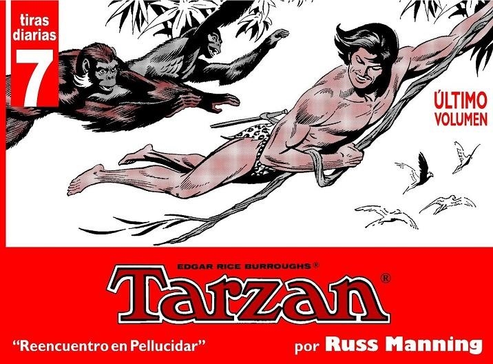 TARZAN TIRAS DIARIAS DE RUSS MANNING # 07 | 9789898355478 | EDGAR RICE BURROUGHS - RUSS MANNING | Universal Cómics