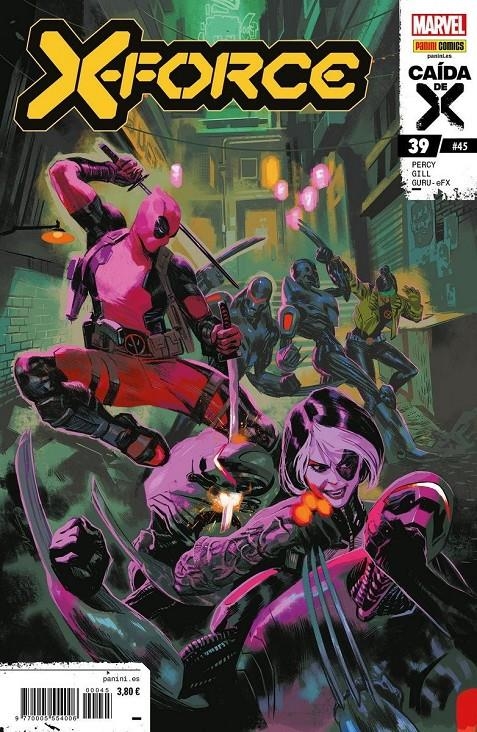 X-FORCE # 45 NUEVA X-FORCE 39 | 977000555400600045 | ROBERT GILL - BENJAMIN PERCY | Universal Cómics