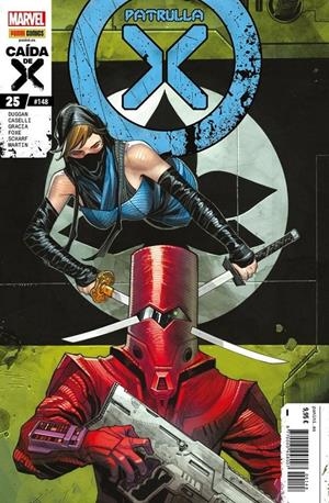 LA IMPOSIBLE PATRULLA-X # 148 X-MEN NUEVA ETAPA 25 | 977000545800700148 | STEVE FOXE - GERRY DUGGAN - STEFANO CASELLI - JONAS SCHARF