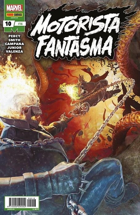 MOTORISTA FANTASMA # 16 NUEVA ETAPA 10 | 977000559400200016 | CHRIS CAMPAGNAL - CORY SMITH - BENJAMIN PERCY | Universal Cómics