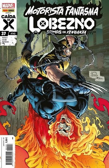 LOBEZNO VOL 5 # 143 LOBEZNO 37 ARMAS DE VENGANZA, PARTES 2 Y 3 | 977000544600400143 | GEOFF SHAW - BENJAMIN PERCY | Universal Cómics