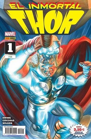 THOR VOL 5 # 144 EL INMORTAL THOR 01 | 977293848900400001 | MARTÍN CÓCCOLO - AL EWING
