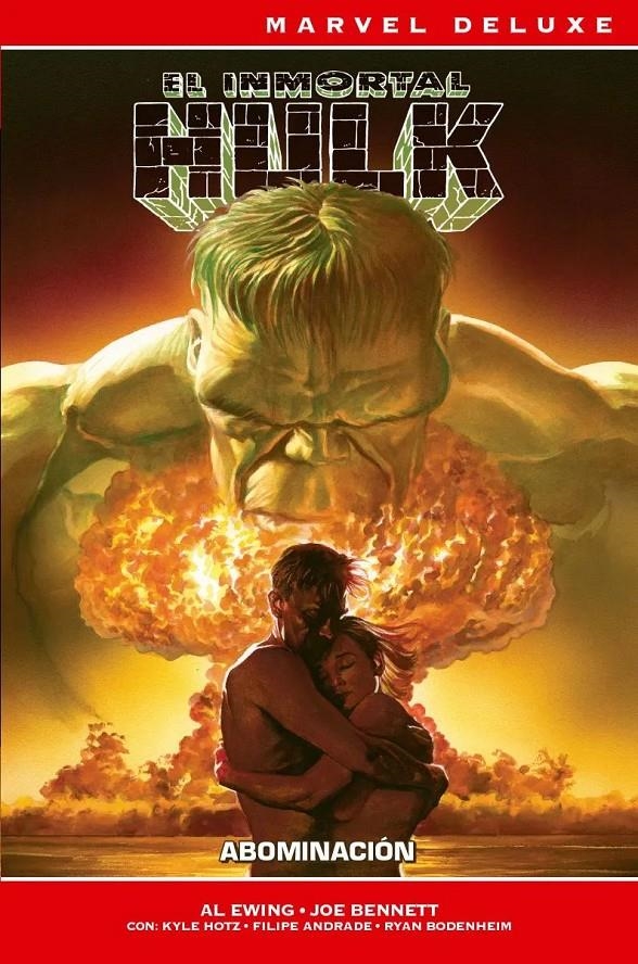 EL INMORTAL HULK MARVEL NOW! DELUXE # 02 ABOMINACIÓN | 9788411509220 | KYLE HOTZ - FILIPE ANDRADE - RYAN BODENHEIM - AL EWING - JOE BENNETT | Universal Cómics