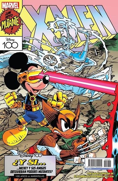 SPIDERMAN VOL 2 # 230 EL ASOMBROSO SPIDERMAN 21 PORTADA ALTERNATIVA DISNEY 100 PATRULA-X | 977000139000400230 | ZEB WELLS -  JULIAN SHAW - ERICA SCHULTZ - JOHN ROMITA JR. - PATRICK GLEASON | Universal Cómics