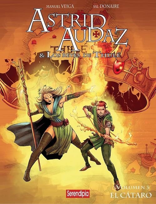 ASTRID AUDAZ Y LOS REYES DE THULE # 03 EL CÁTARO | 9788419793270 | SAL DONAIRE - MANUEL VEIGA | Universal Cómics